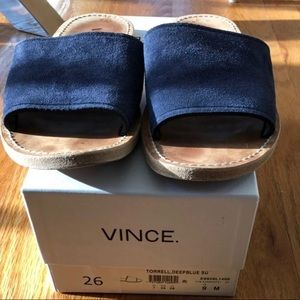 Vince Torrell Suede Sandals